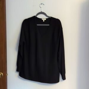Basic black sweater